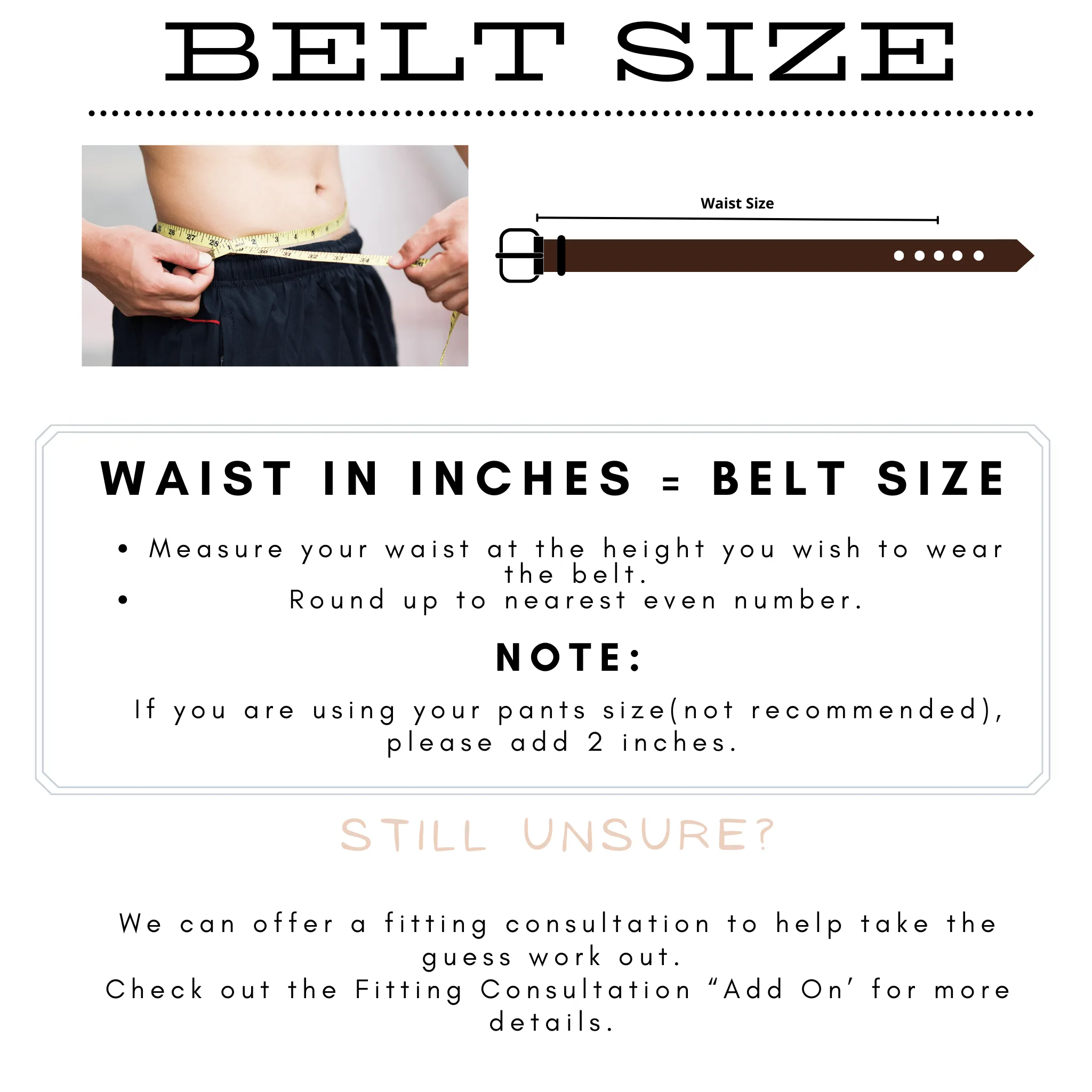 35mm | Tuscany Brown | Dress Belt