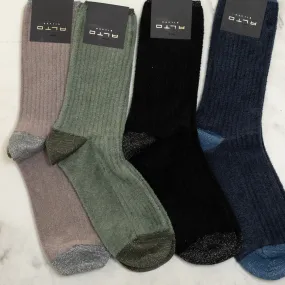 Alto Milano Soft Chenille Socks