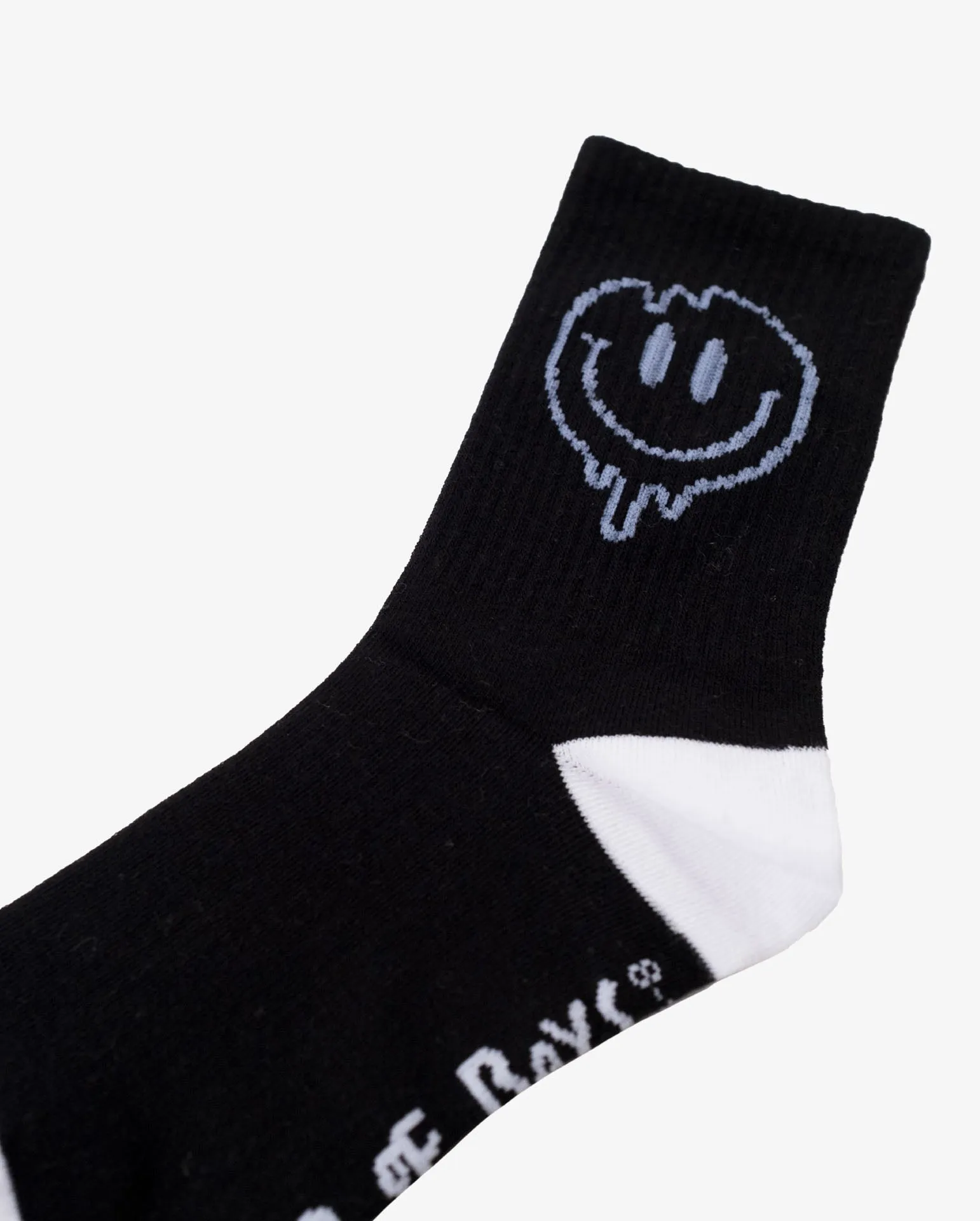 Band of Boys Oozing Smiles Skate Socks - Black