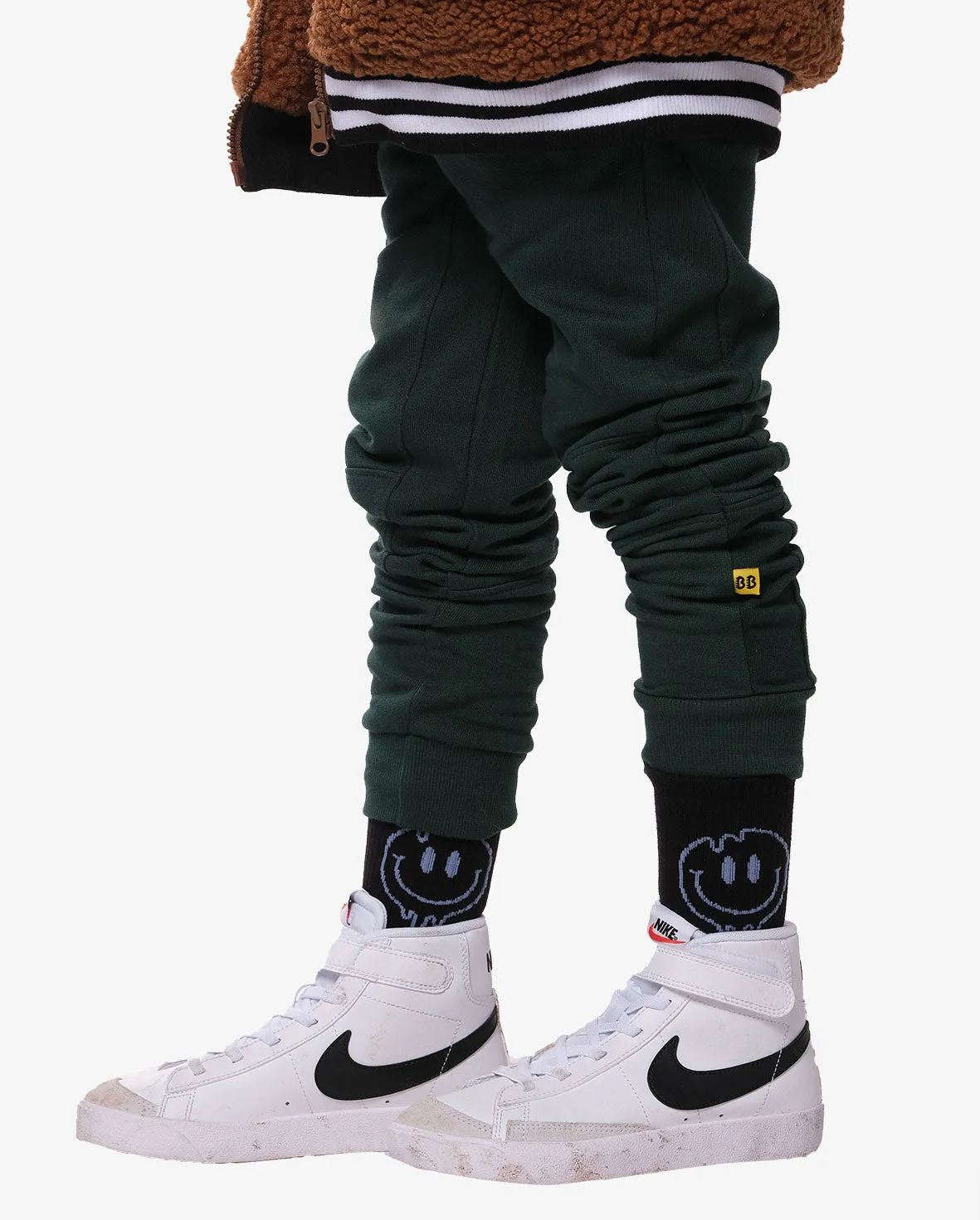 Band of Boys Oozing Smiles Skate Socks - Black