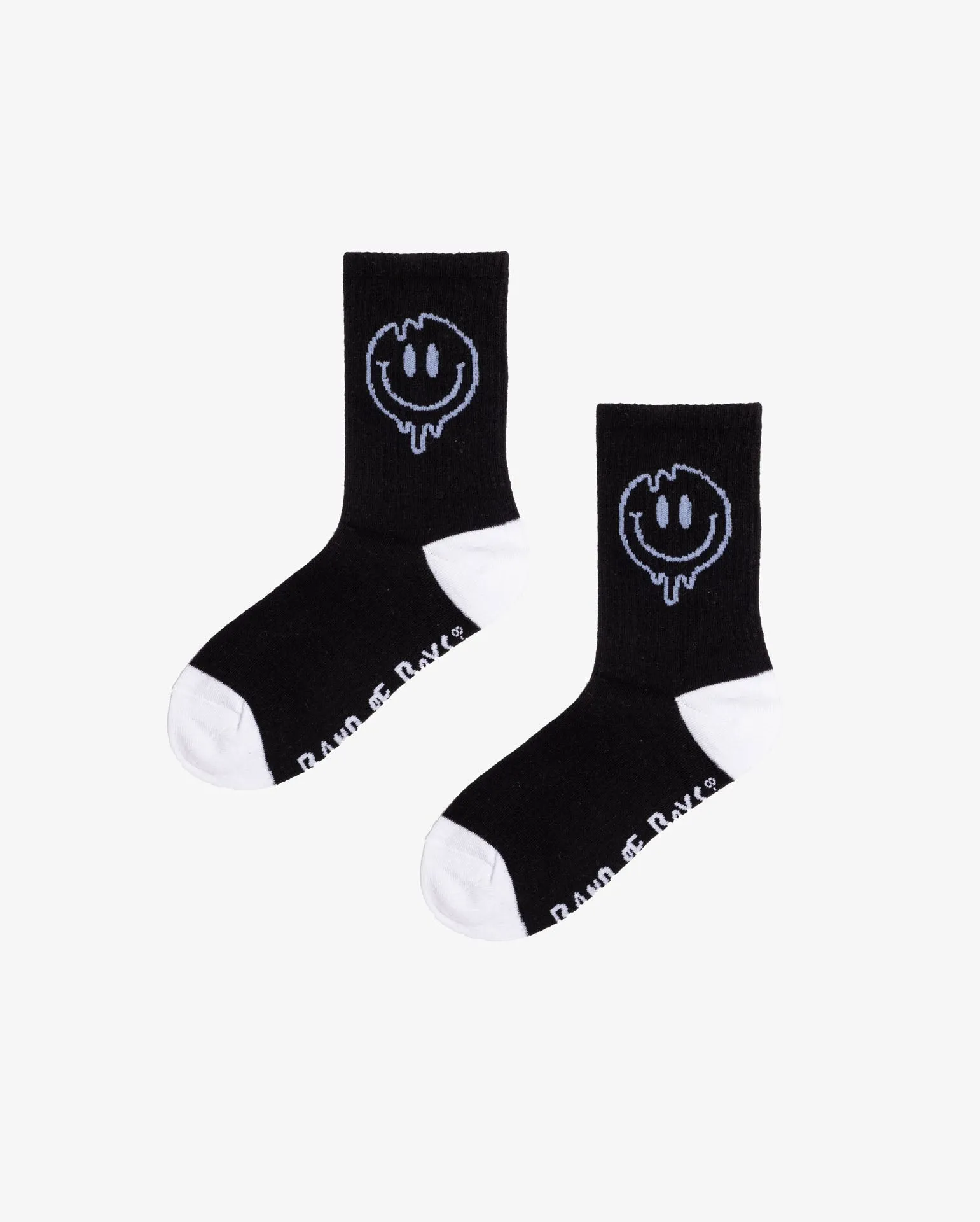 Band of Boys Oozing Smiles Skate Socks - Black