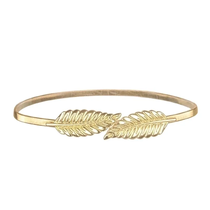 Basic Bow Knot Metal Polishing Women's Chain Belts