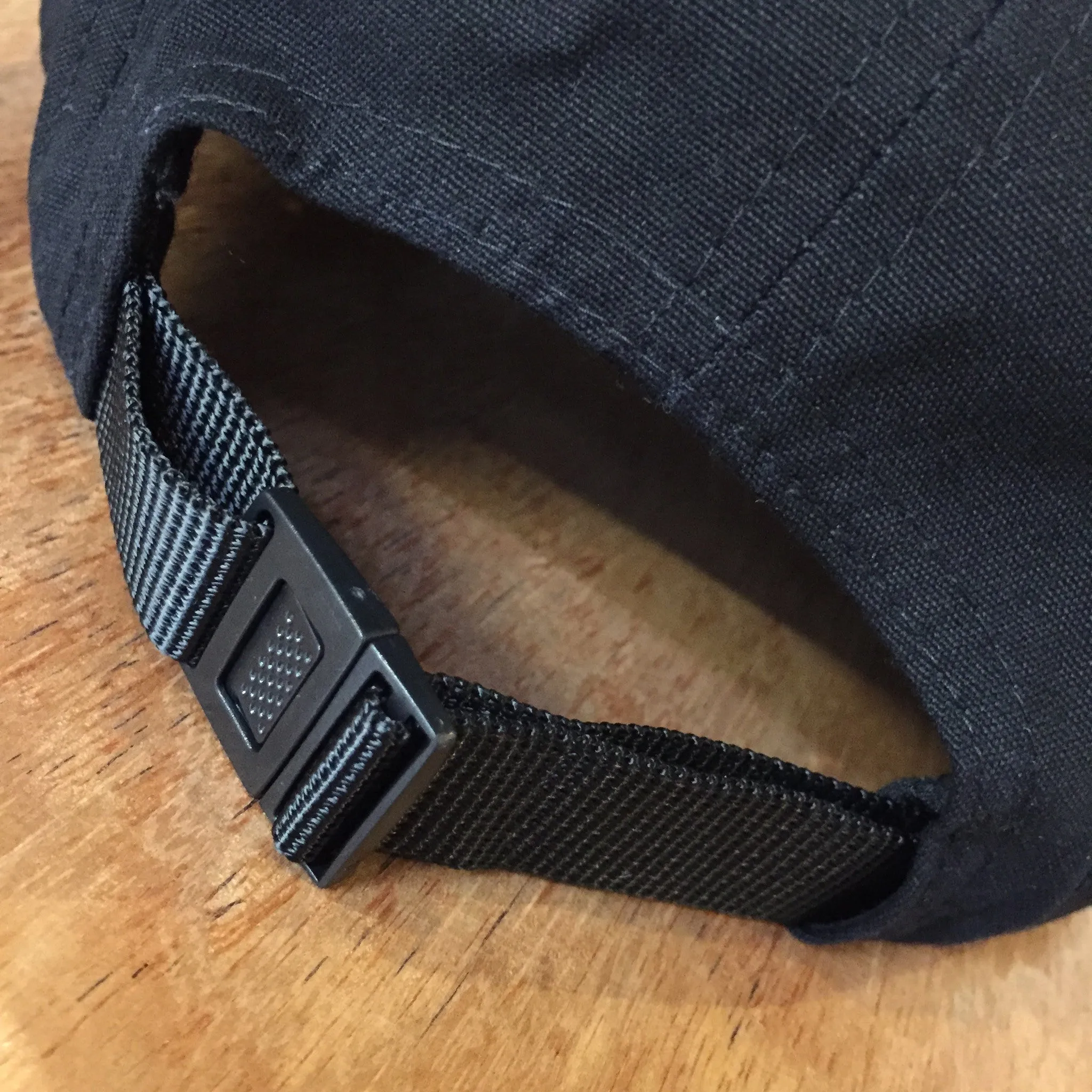 Black 5 Panel Cap