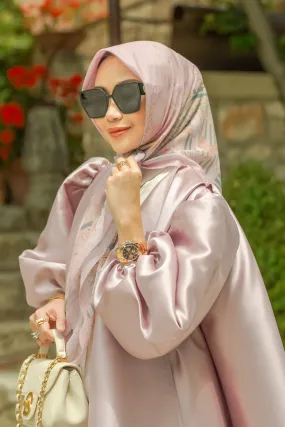 Chain 2 La Bella Voile Square - Muted Pink