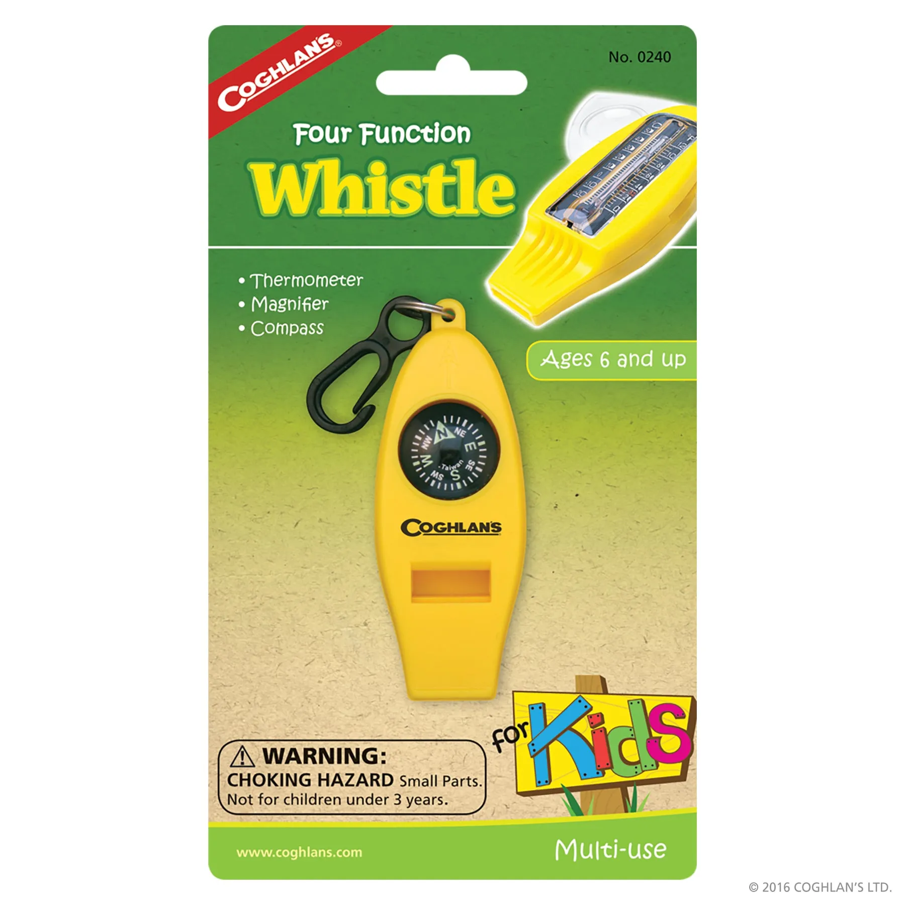 Child's Four Function Whistle 0240