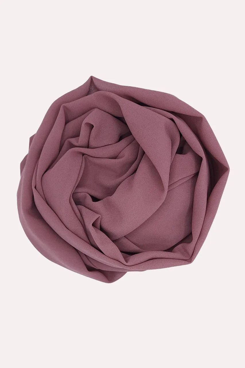 Classic Chiffon Hijab - Dahlia