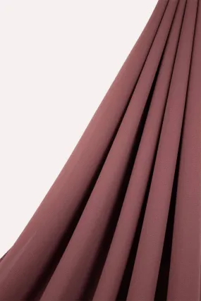 Classic Chiffon Hijab - Pink Truffle