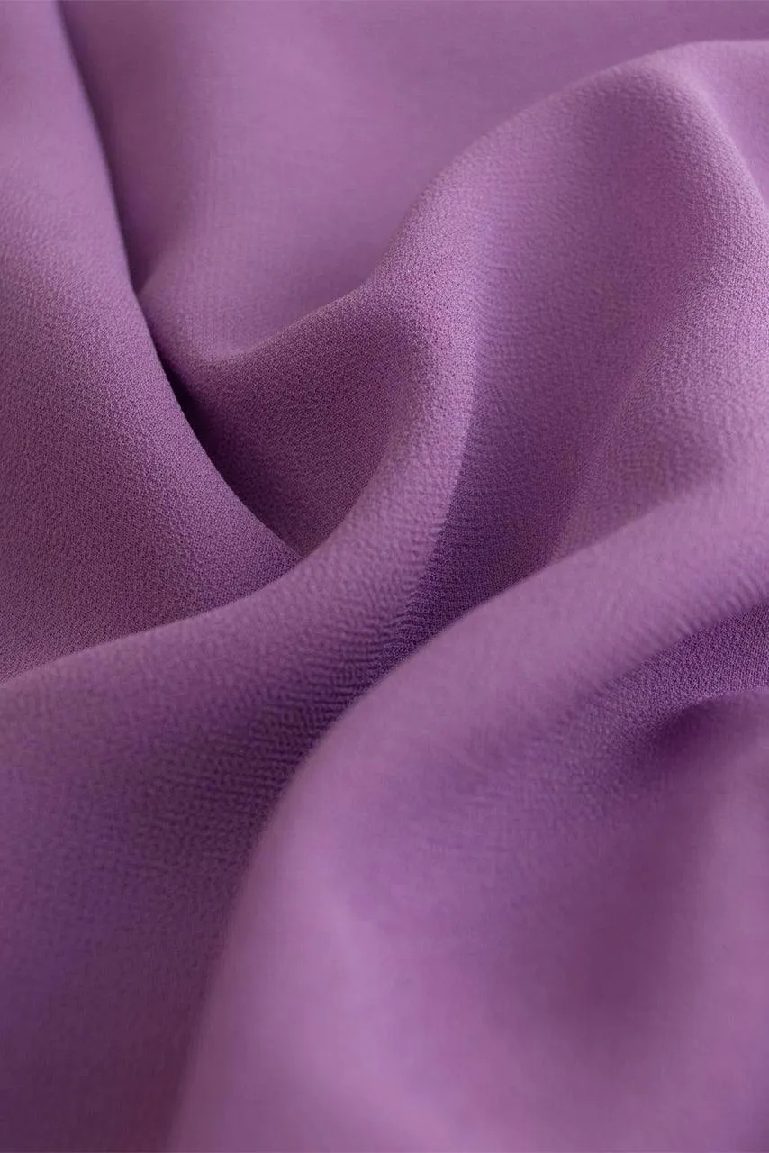 Classic Chiffon Hijab - Wild Rose