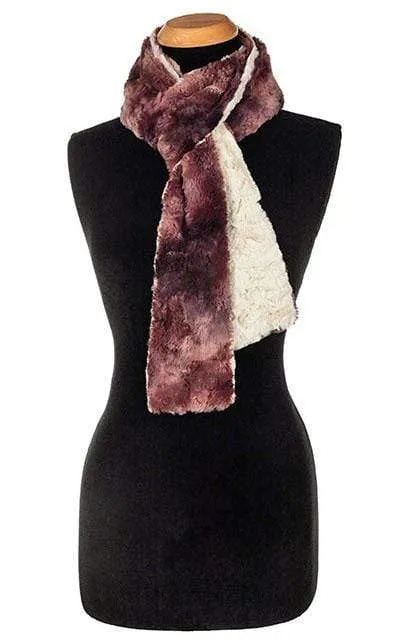 Classic Scarf - Two-Tone, Luxury Faux Fur in Highland (Thistle - Limited Availability)