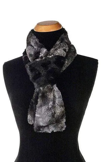 Classic Scarf - Two-Tone, Luxury Faux Fur in Highland (Thistle - Limited Availability)