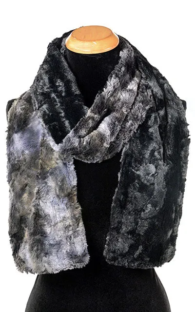 Classic Scarf - Two-Tone, Luxury Faux Fur in Highland (Thistle - Limited Availability)