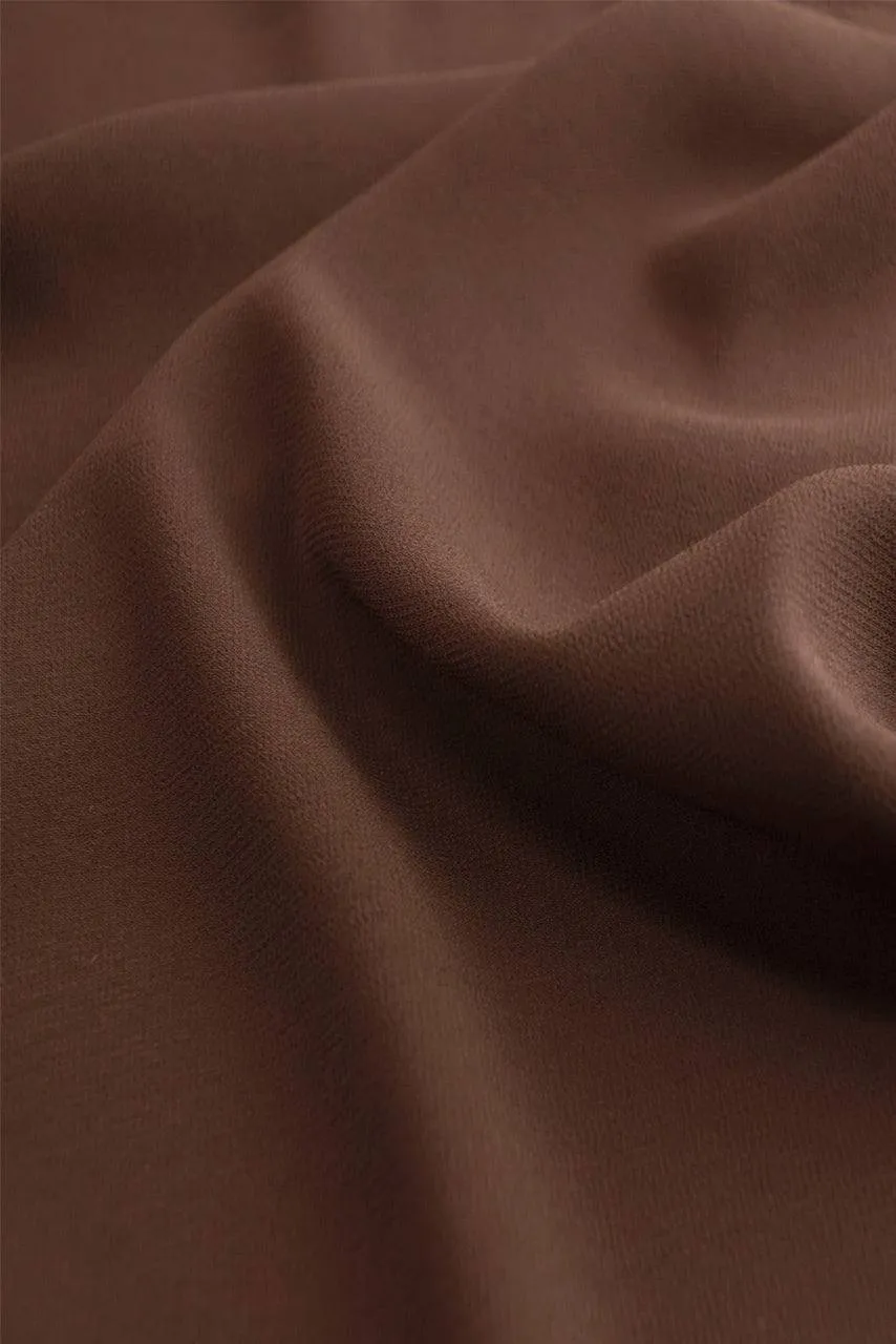 Classic Square Chiffon Hijab - Teddy