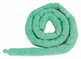 Condor Absorbent Sock, Chemical, Hazmat, 10 gal, 20 ft - 35ZR55