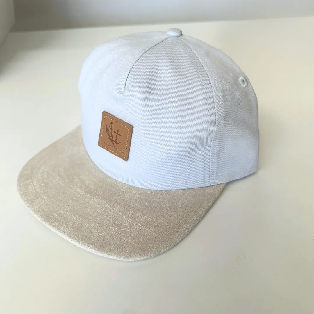 Cruiser Cap - Blue canvas Beige Suede