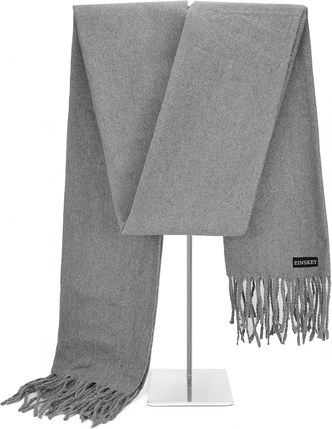 EINSKEY Pashmina Shawls Wraps, Womens Large Scarf Winter Warm Blanket Cashmere Feel Wool Blend Tassel Scarves