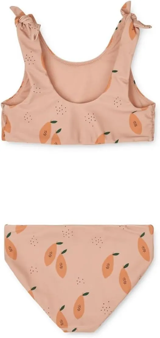Girls Swimsuit Two Piece Bikini Set Bowknot Swim Top & Bottom Tankini Set Summer Beach Wear Dolphin Whale Bathing Suit