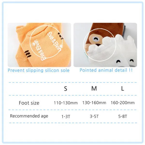 Grey Seal Animal Ankle Socks