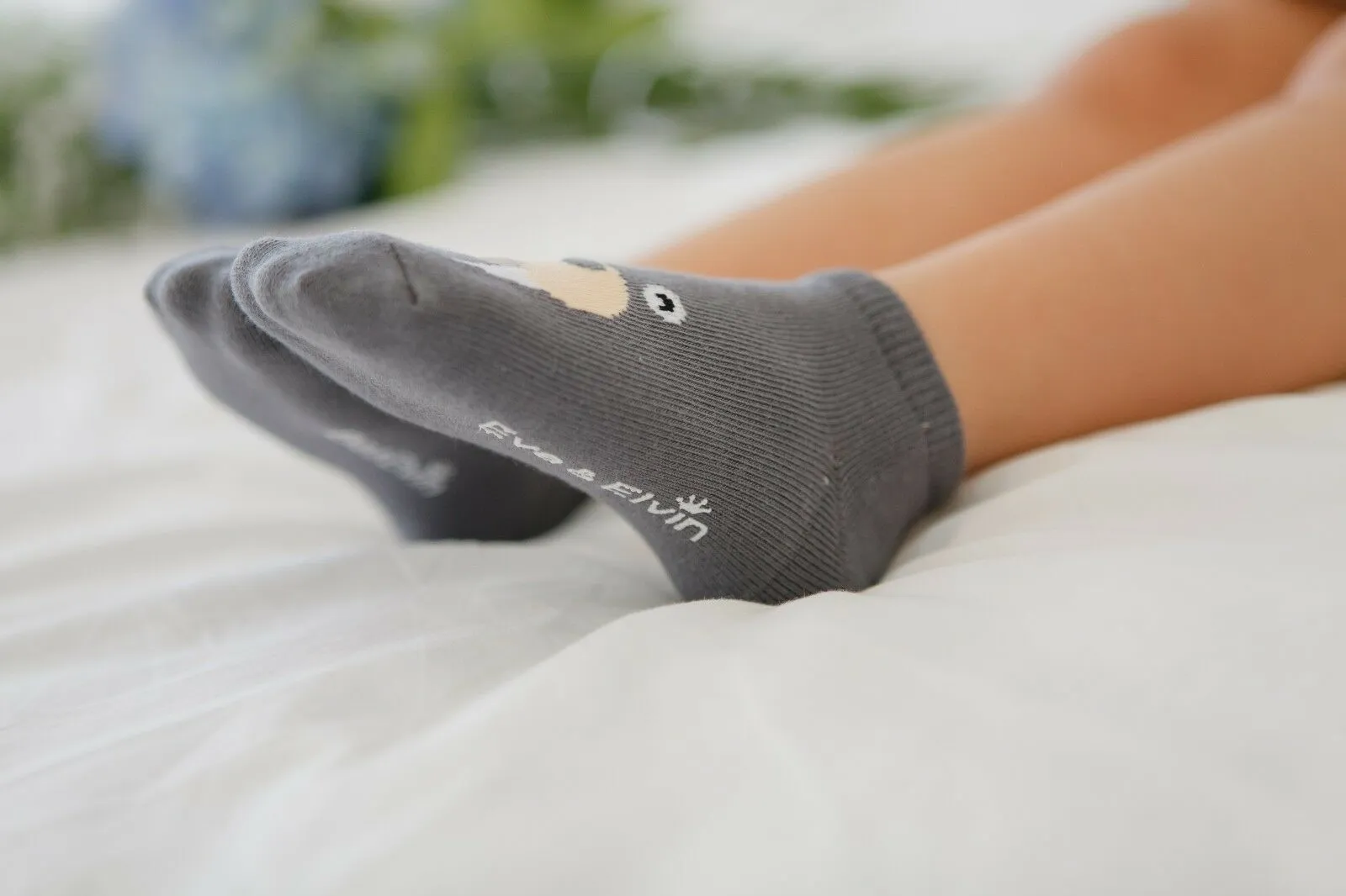 Grey Seal Animal Ankle Socks