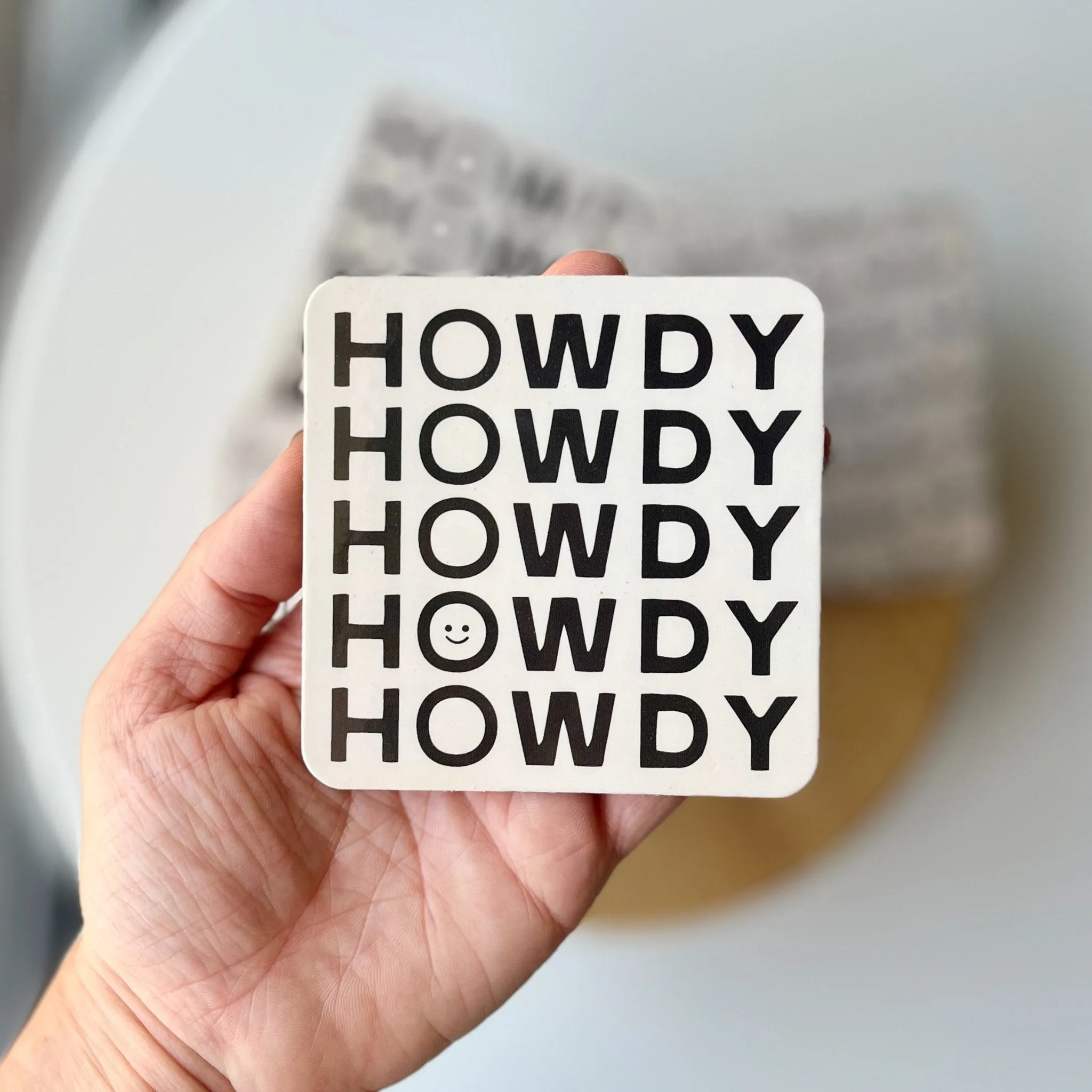 Hats & Howdys Coaster Set