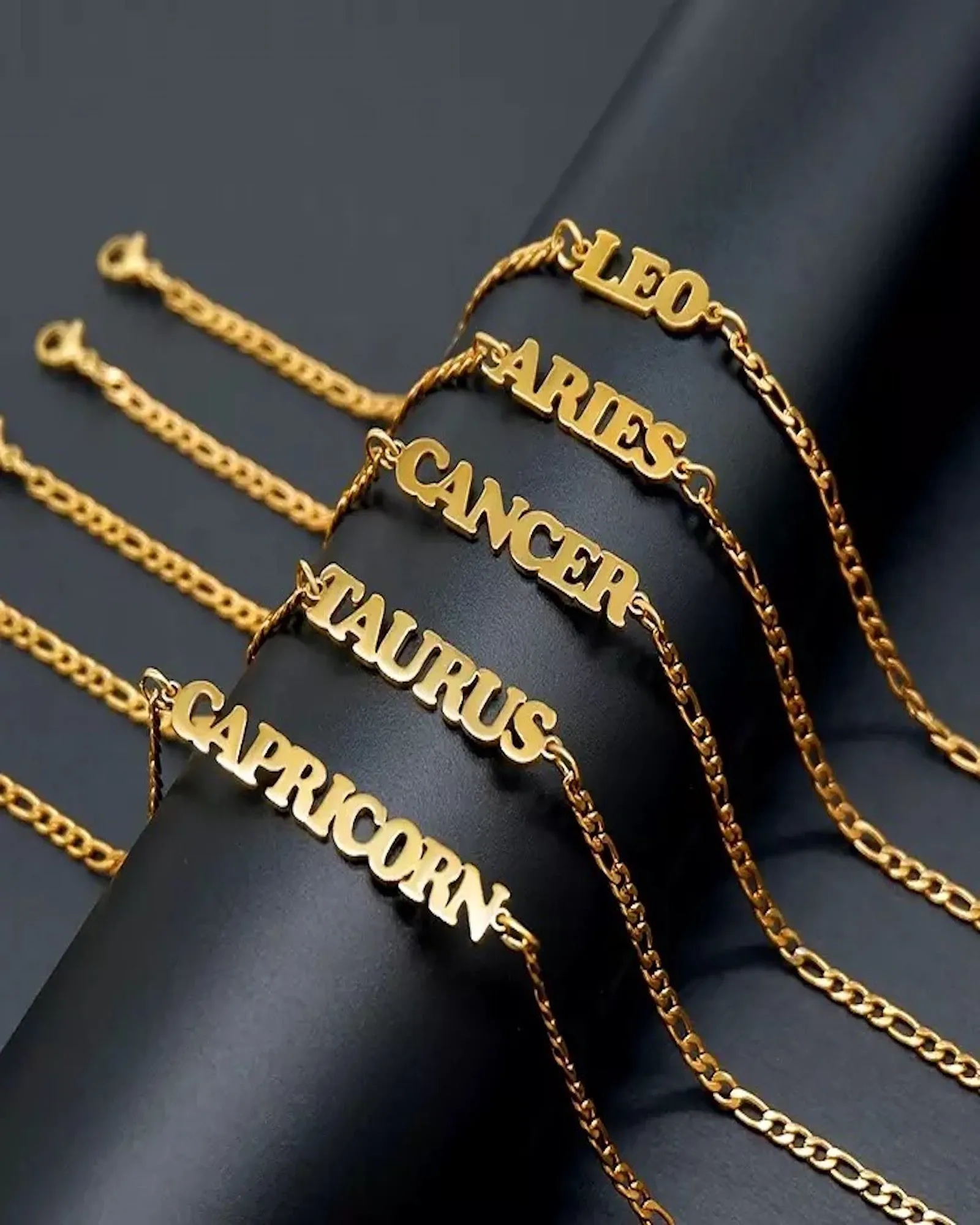 Horoscope Gold Anklet and Sock Set - Leo