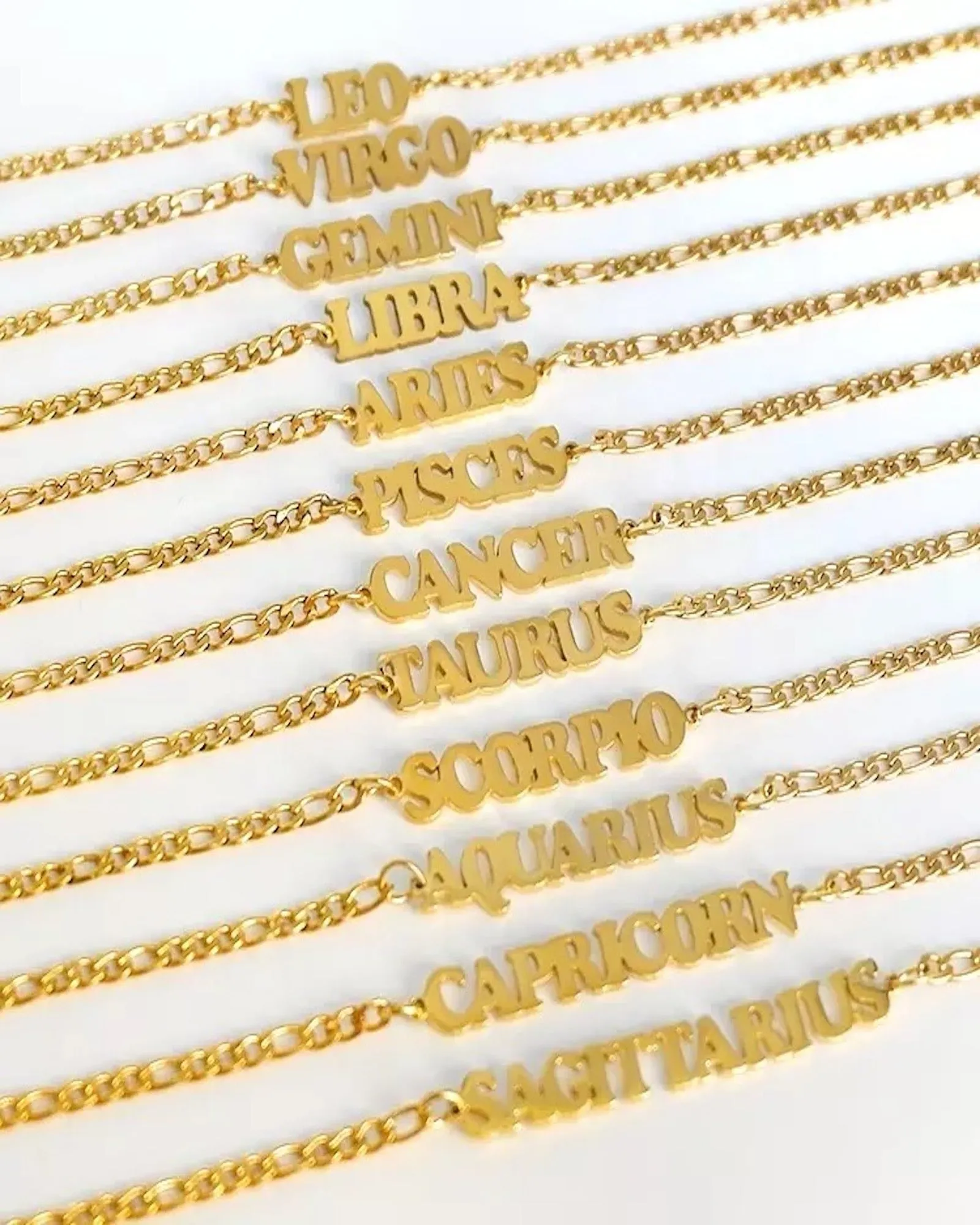 Horoscope Gold Anklet and Sock Set - Scorpio