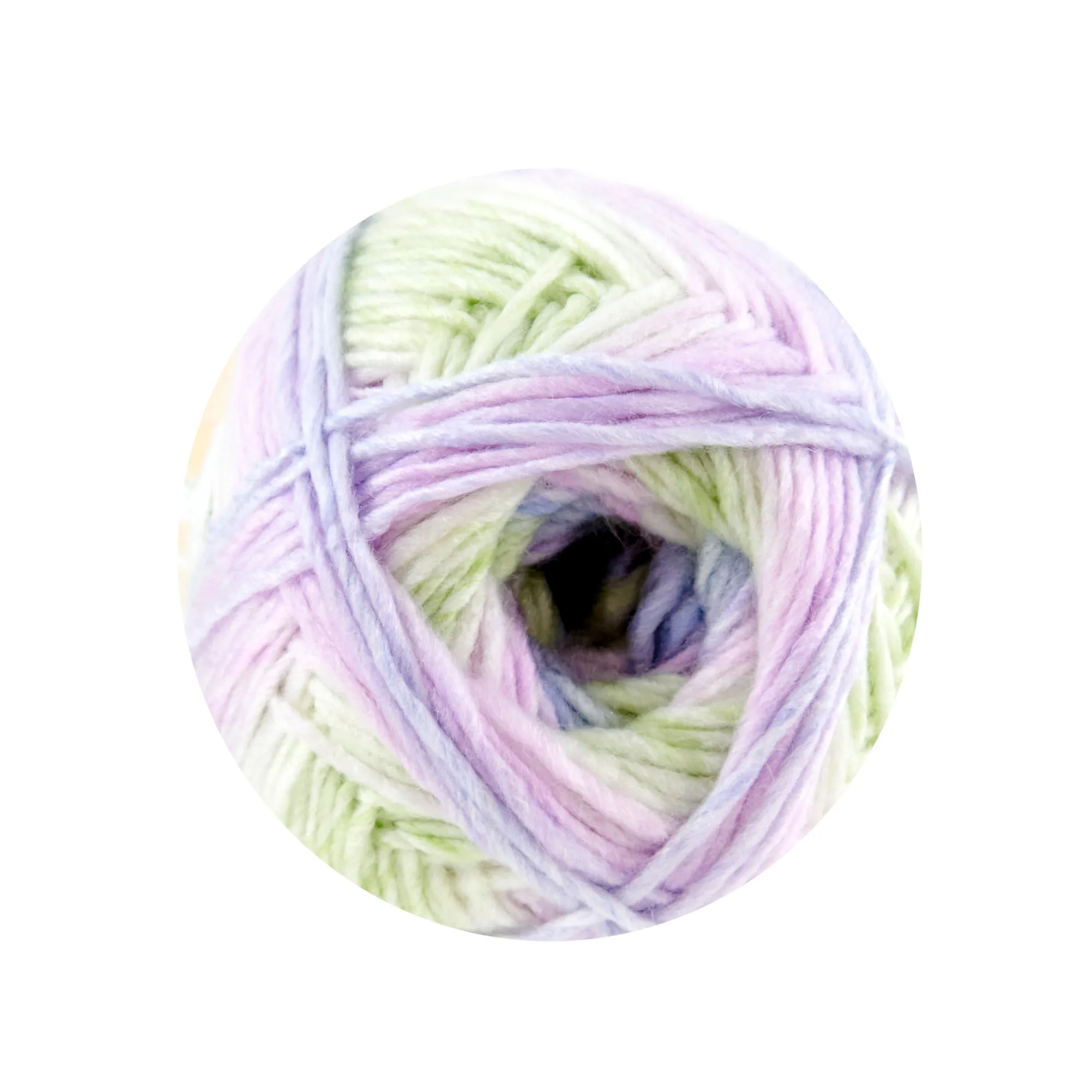 Lion Brand Ice Cream Roving Stripes Crochet & Knitting Yarn, 200g Acrylic Yarn