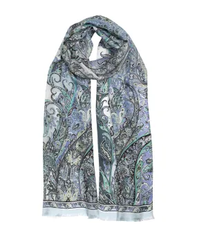 Manor Paisley Oblong Scarf