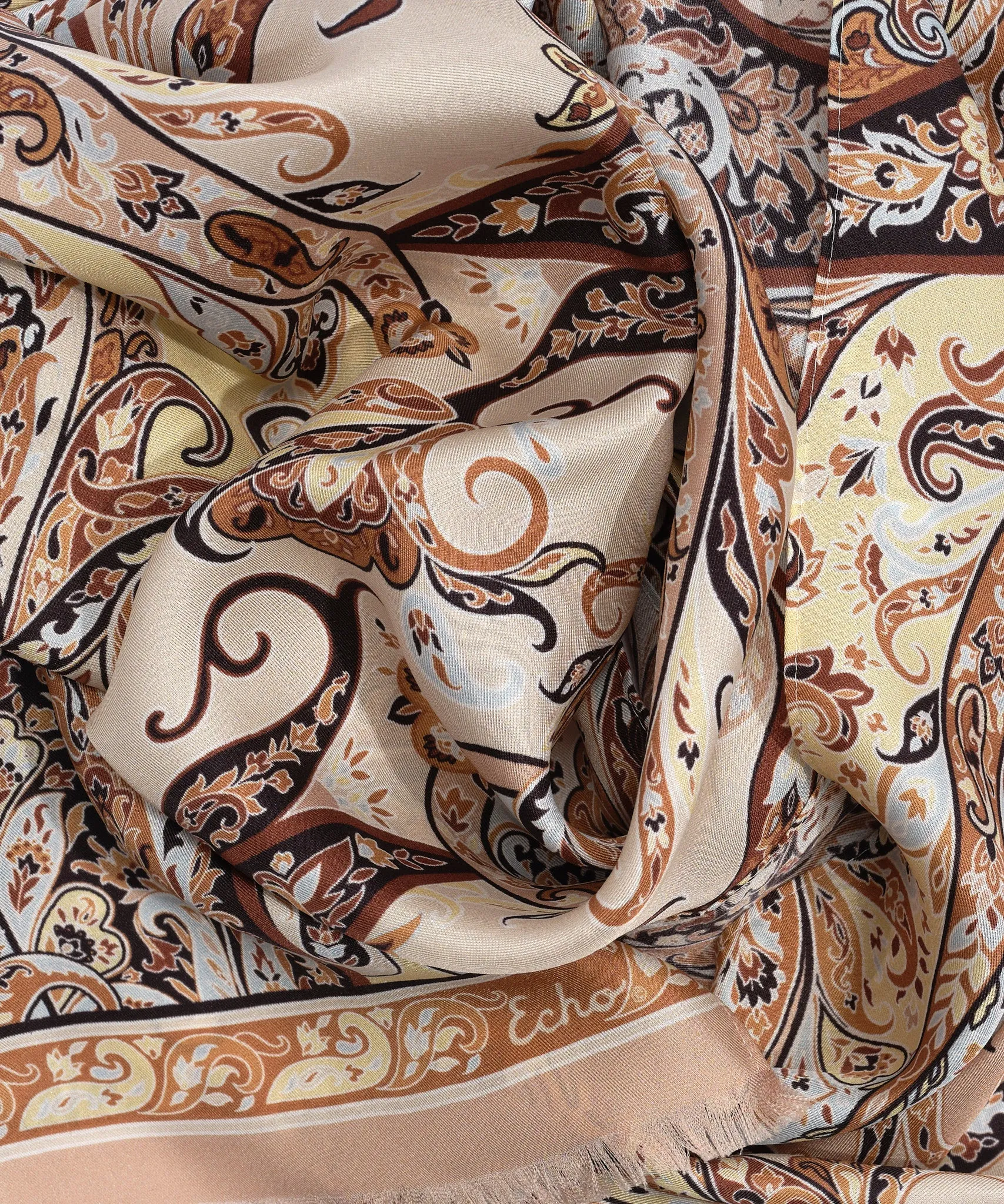 Manor Paisley Oblong Scarf