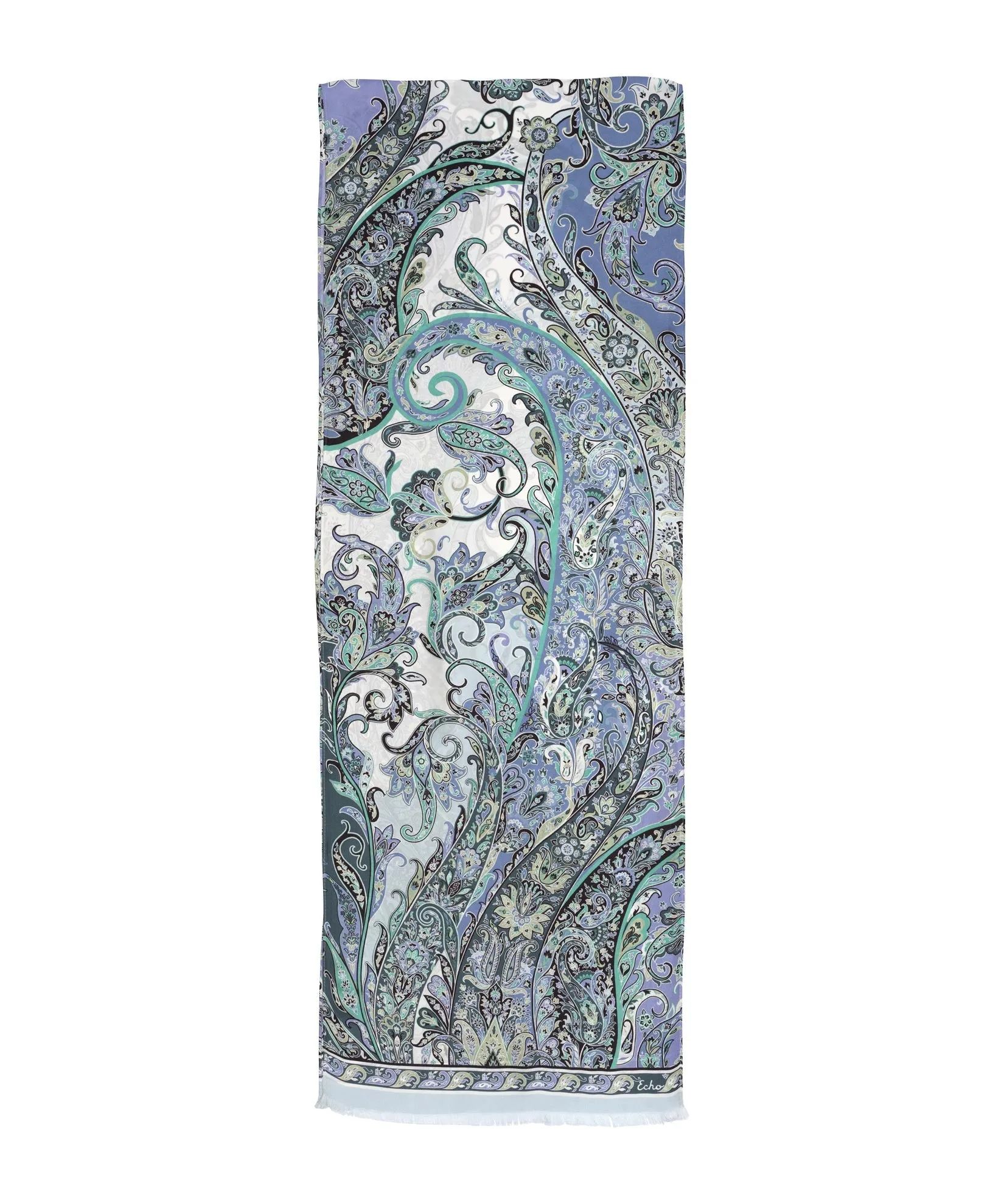 Manor Paisley Oblong Scarf