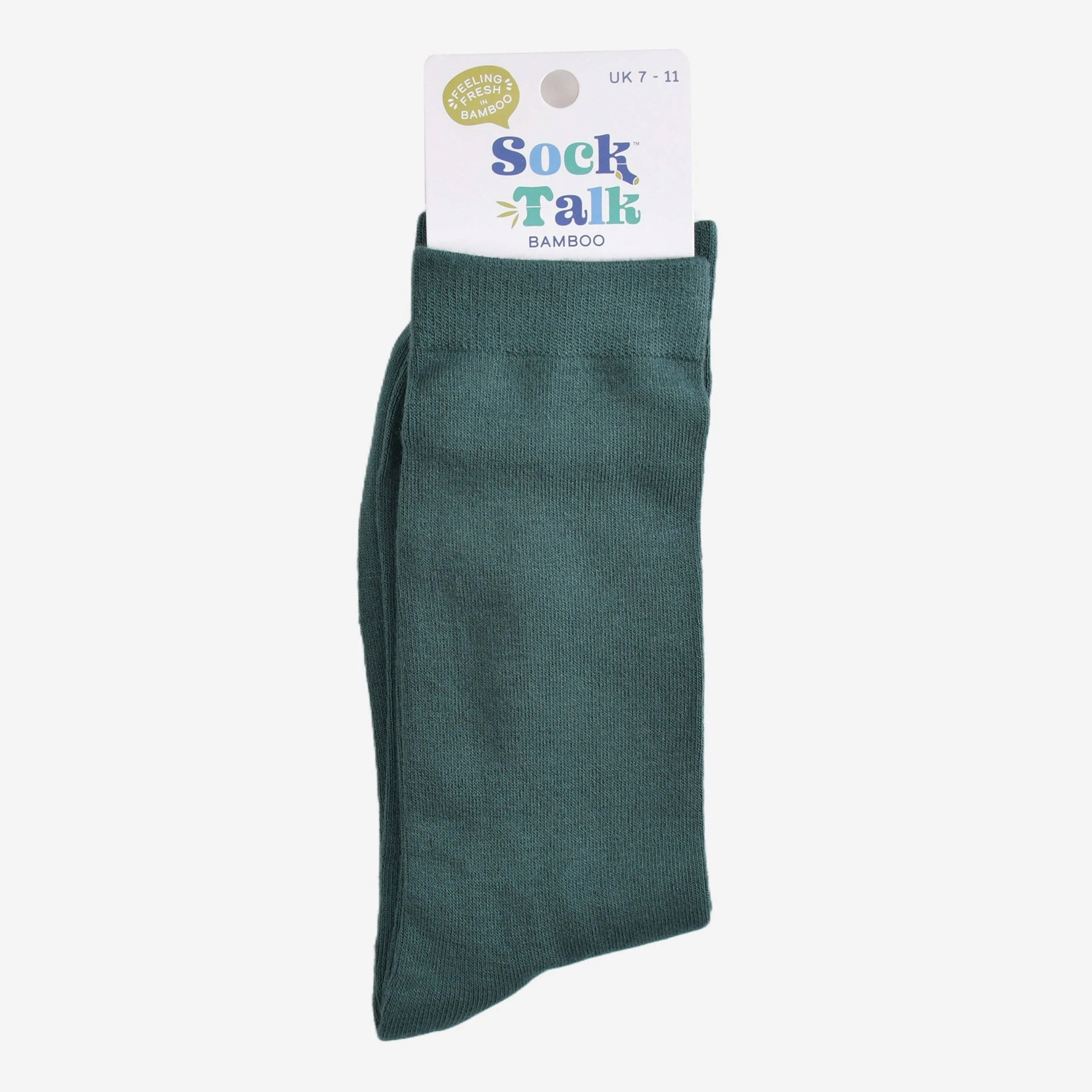 Men's Forrest Green Bamboo Socks