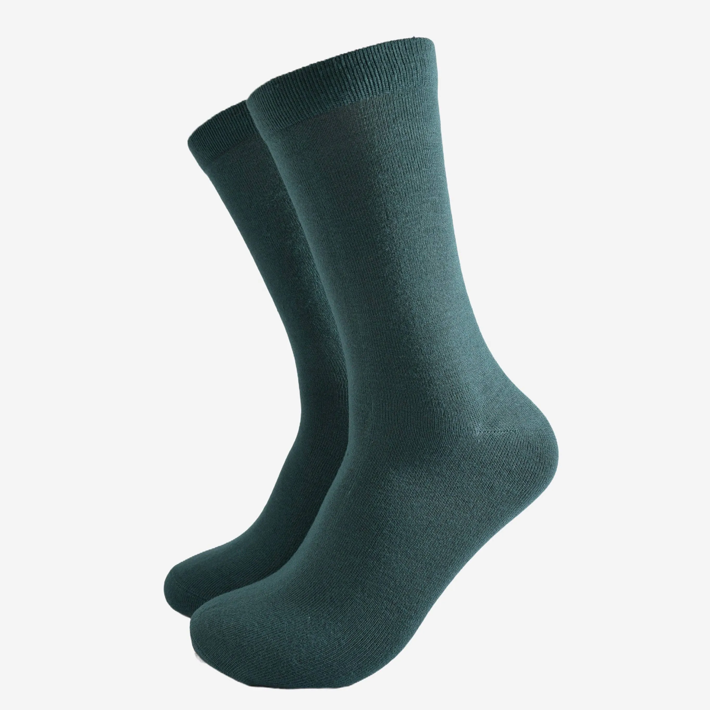 Men's Forrest Green Bamboo Socks