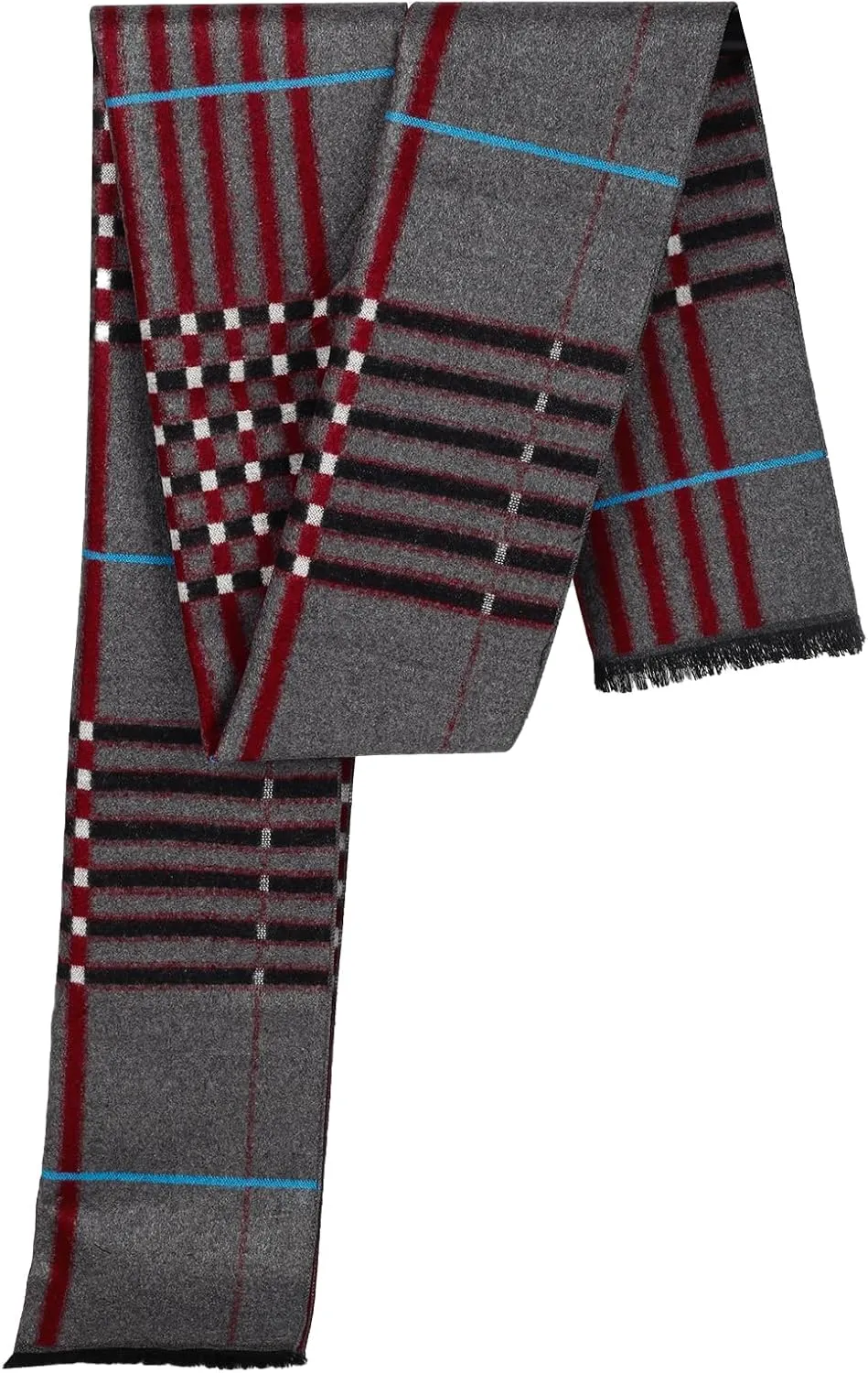 Mens Scarf Winter Fashion Classic Formal Scarf Long Soft Warm Scarves for Men