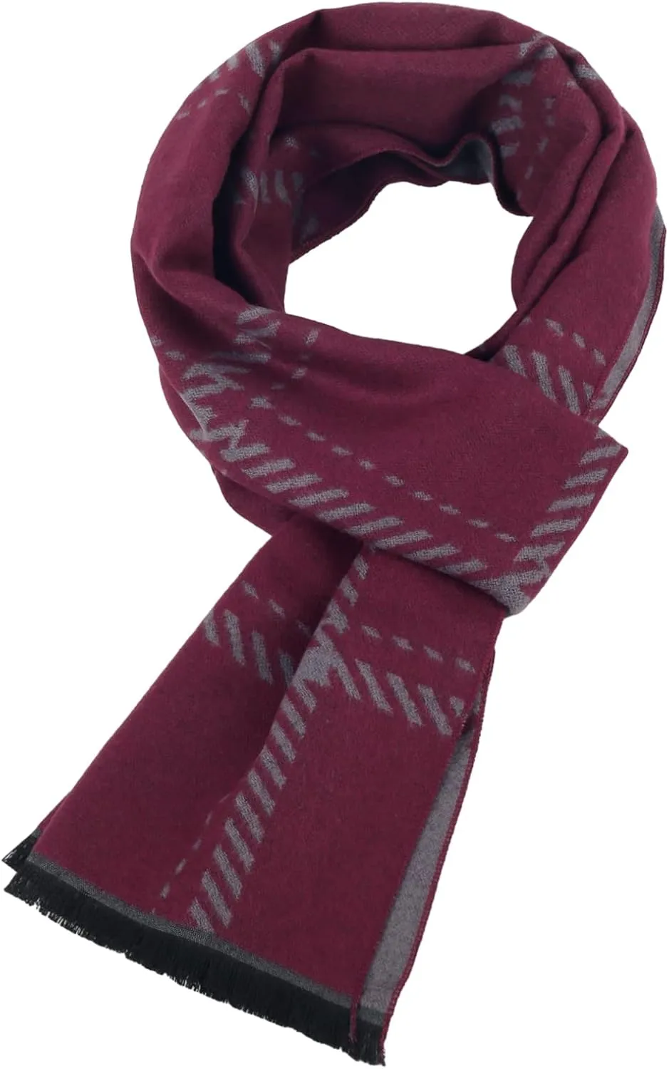 Mens Scarf Winter Fashion Classic Formal Scarf Long Soft Warm Scarves for Men