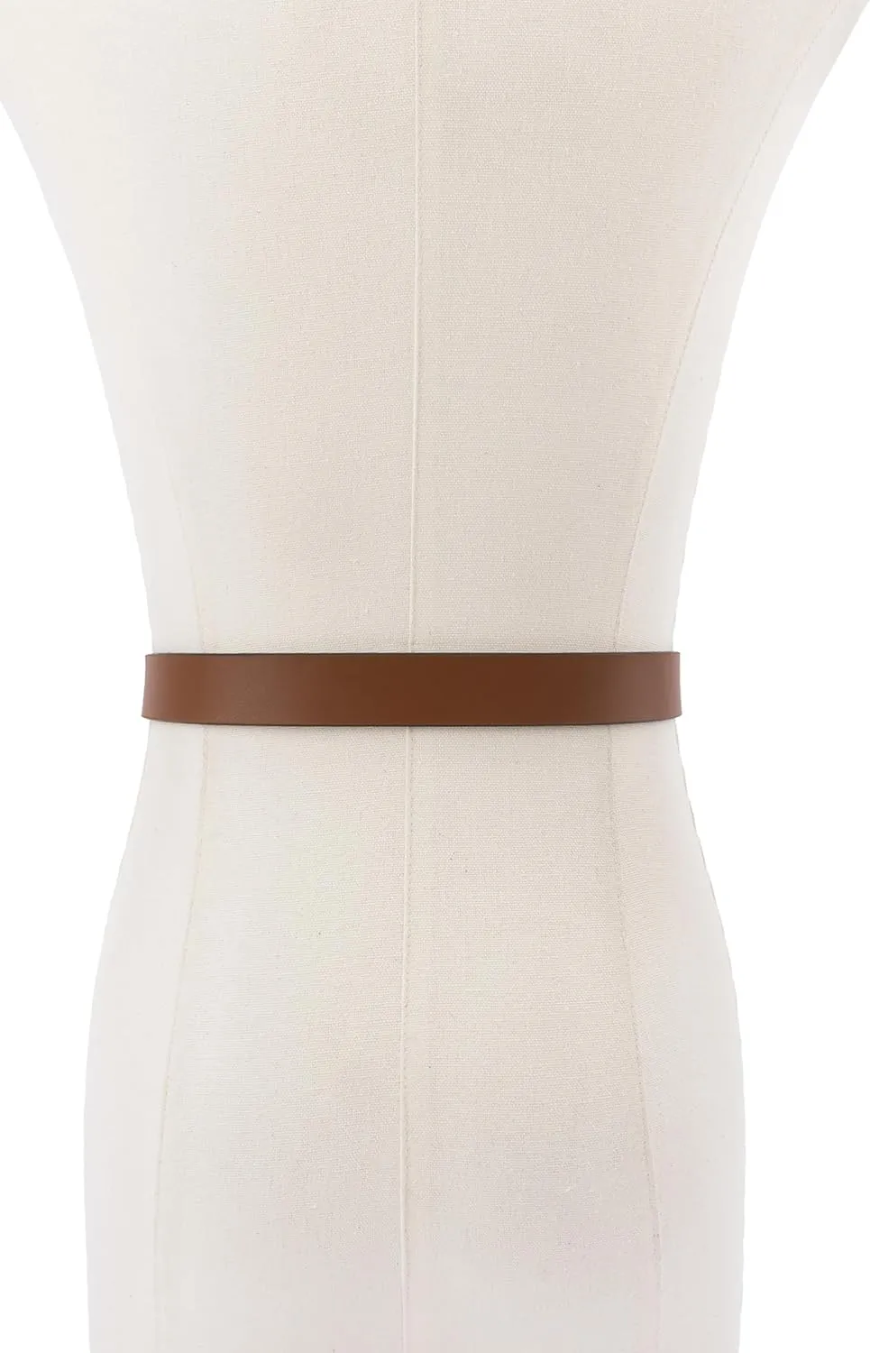 Michael Kors Womens 1 Inch Double Ring Leather Belt, Fashion Accessory for Everyday Wear