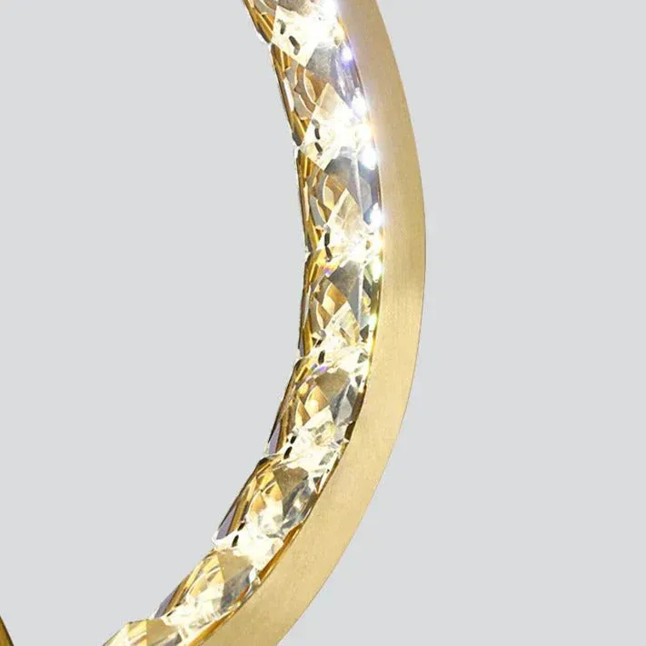 Modern Simple Bedroom Bedside Copper Wall Lamp