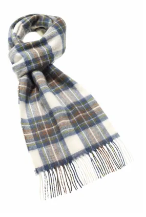Muted Blue Stewart Lambswool Scarf