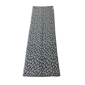 Ombre Grey Animal Print Scarf
