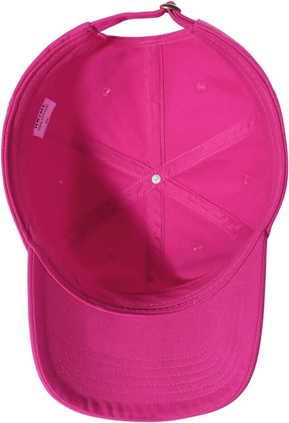 Oversize XXL Baseball Cap for Big Heads 23.6"-25.6", Extra Large Cotton Baseball Hat, Plus Size Unstructured Dad Hats