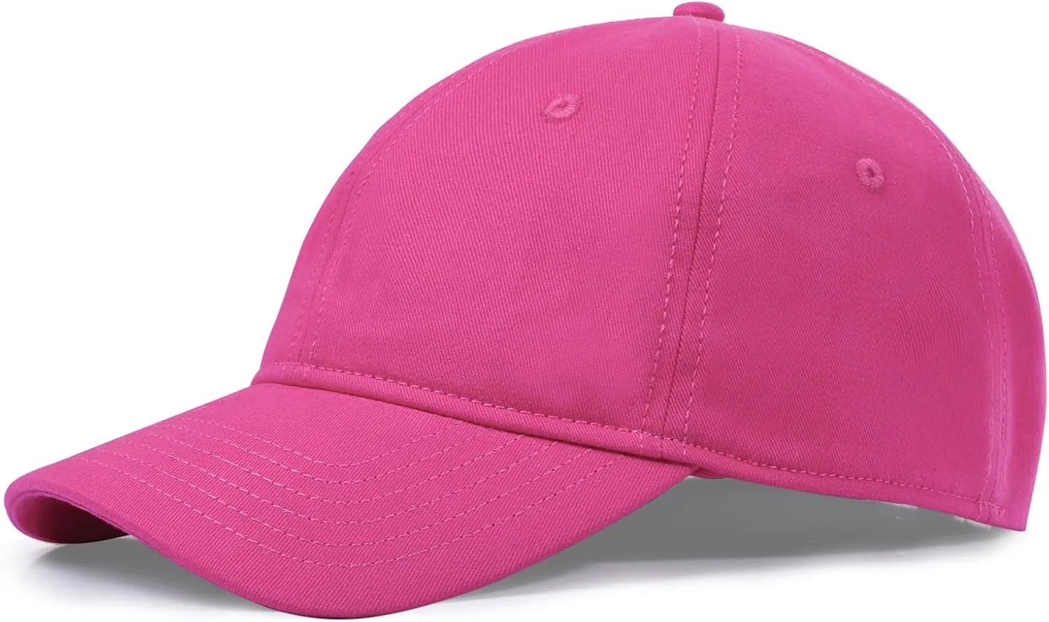Oversize XXL Baseball Cap for Big Heads 23.6"-25.6", Extra Large Cotton Baseball Hat, Plus Size Unstructured Dad Hats