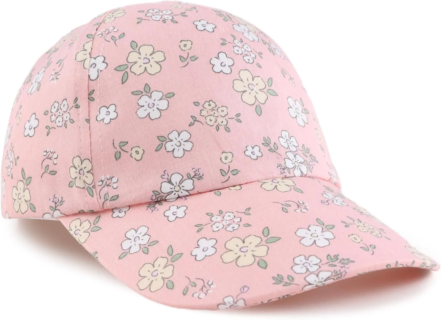 Peecabe Plain Toddler Baseball Hat Unisex Cotton Kids Trucker Hat Adjustable Baby Boys Sun Caps Girls Baseball Cap 1-5Y