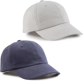 Peecabe Plain Toddler Baseball Hat Unisex Cotton Kids Trucker Hat Adjustable Baby Boys Sun Caps Girls Baseball Cap 1-5Y
