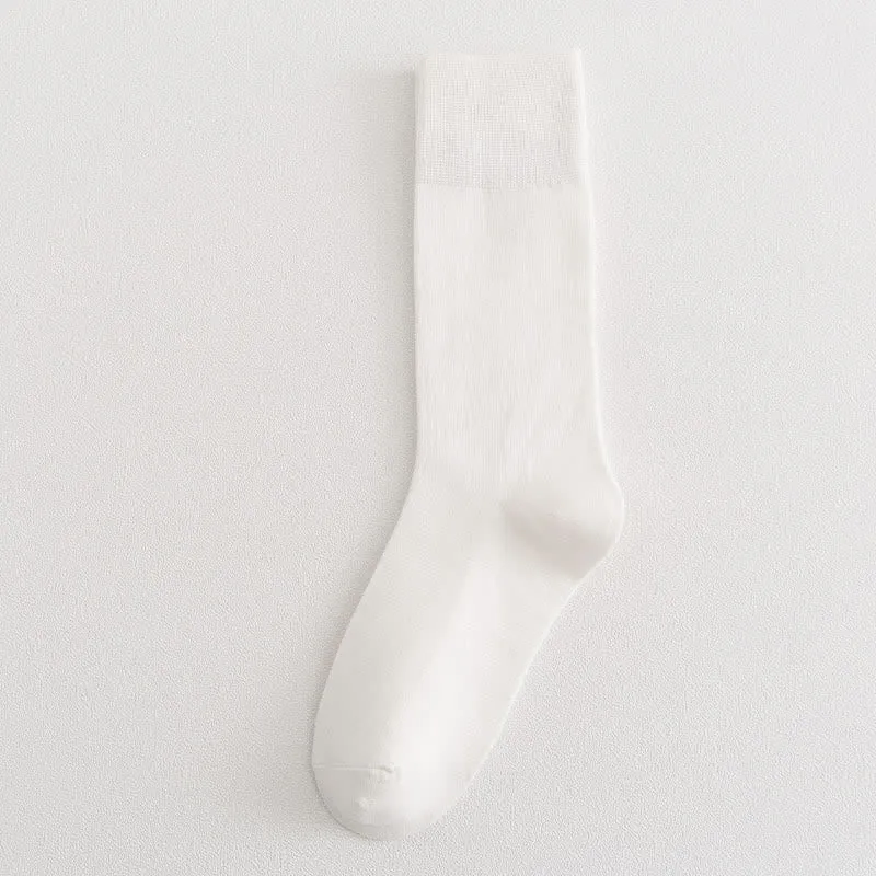 Plus Size Soft Durable Crew Socks(8 Pairs)