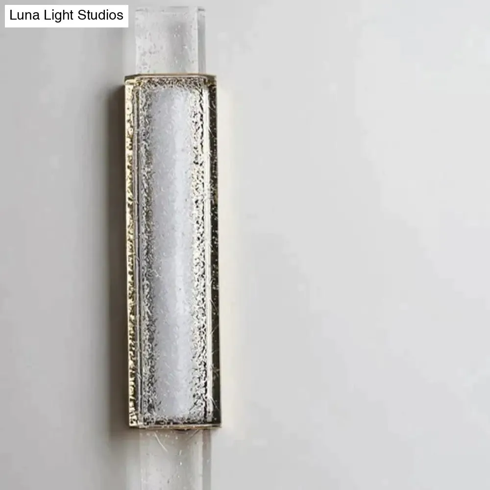 Post-modern Luxury Simple Creative Bedroom Copper Wall Lamp