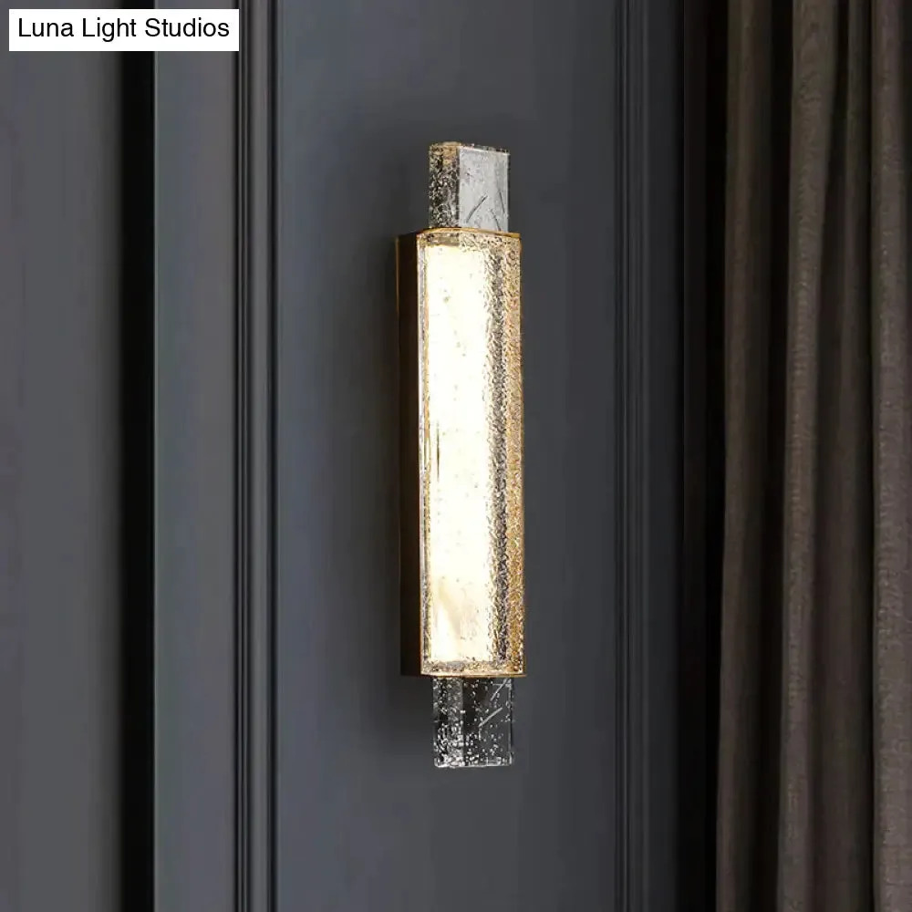 Post-modern Luxury Simple Creative Bedroom Copper Wall Lamp