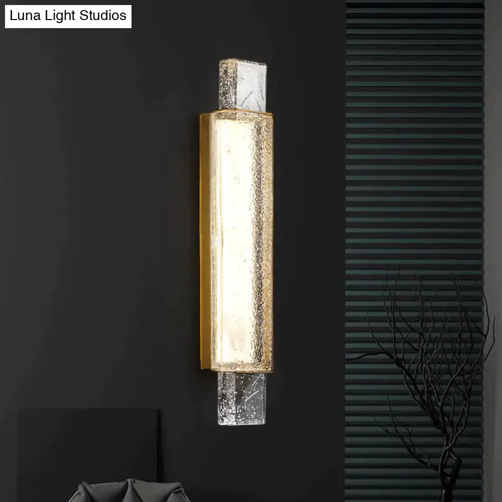 Post-modern Luxury Simple Creative Bedroom Copper Wall Lamp