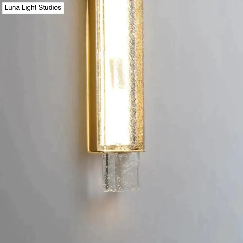 Post-modern Luxury Simple Creative Bedroom Copper Wall Lamp