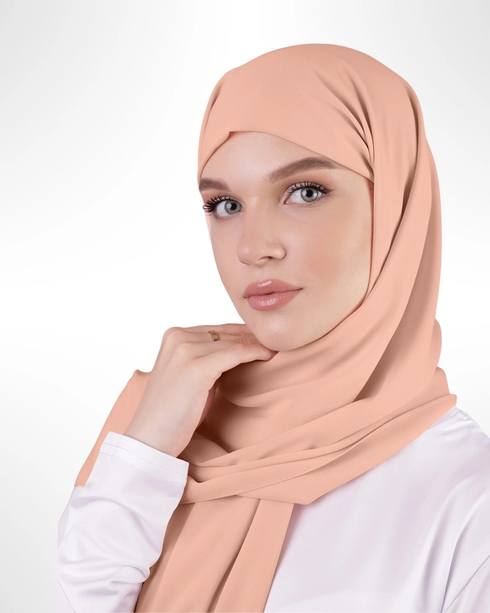 Premium Chiffon Hijab – Blossom