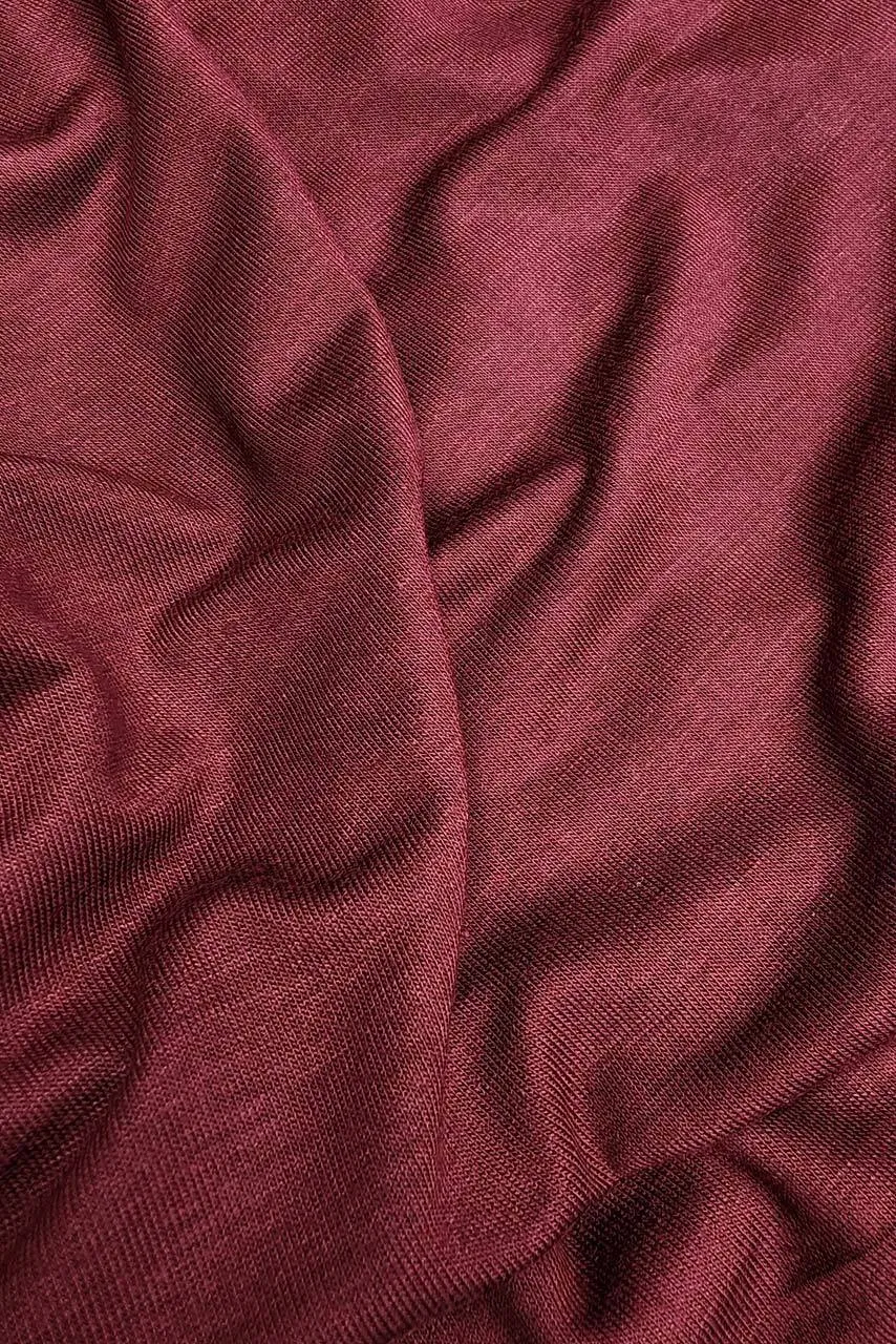 Premium Jersey Hijab - Cherry