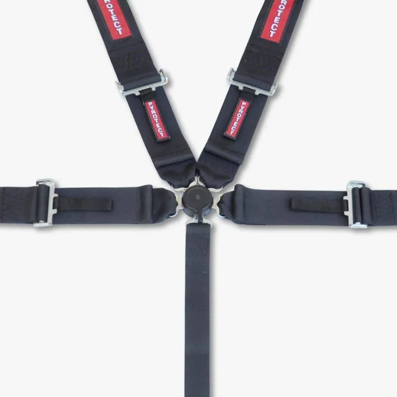 Pyrotect 5-Point Camlock Harness - 3" Width Lap - 2" to 3" HNR Ready Shoulder Harness - Pull Down Adjust - Blue