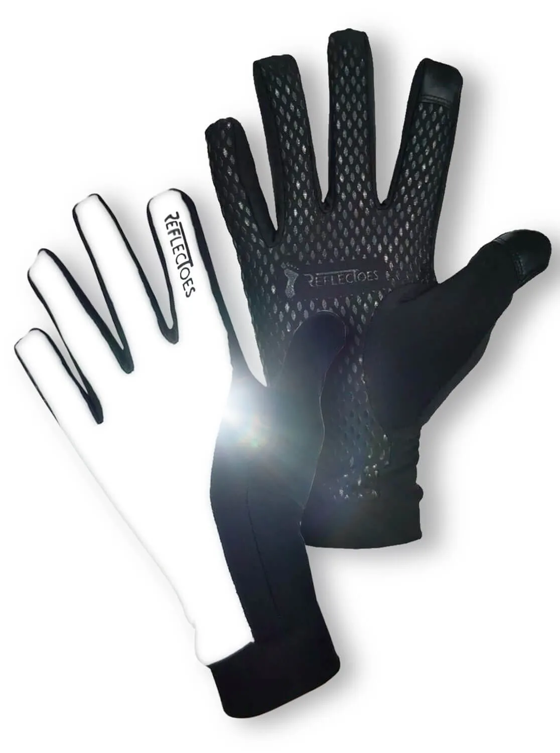 Reflectoes Reflective Running Gloves